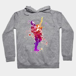 Bruce Springsteen The Boss Watercolor Splatter 05 Hoodie